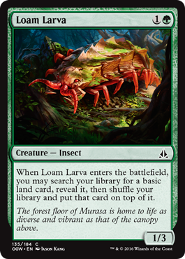 Loam Larva (Oath of the Gatewatch) Near Mint