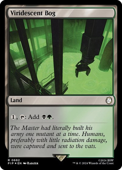 Viridescent Bog (Surge Foil) (Universes Beyond: Fallout) Near Mint