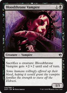 Bloodthrone Vampire (Duel Decks: Zendikar vs Eldrazi) Near Mint