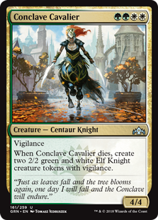 Conclave Cavalier (Guilds of Ravnica) Near Mint Foil