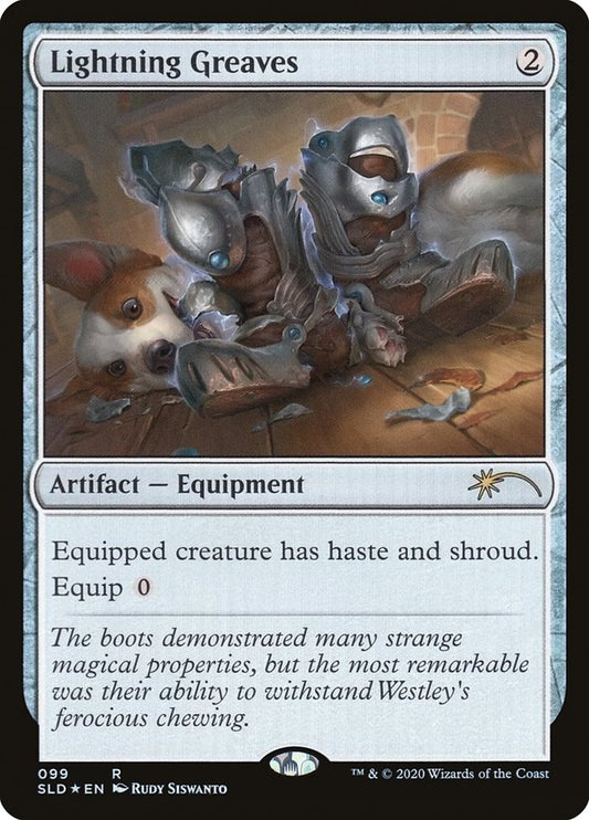 Lightning Greaves (Secret Lair) Near Mint