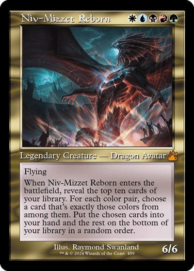Niv-Mizzet Reborn (Retro Frame) (Ravnica Remastered) Near Mint