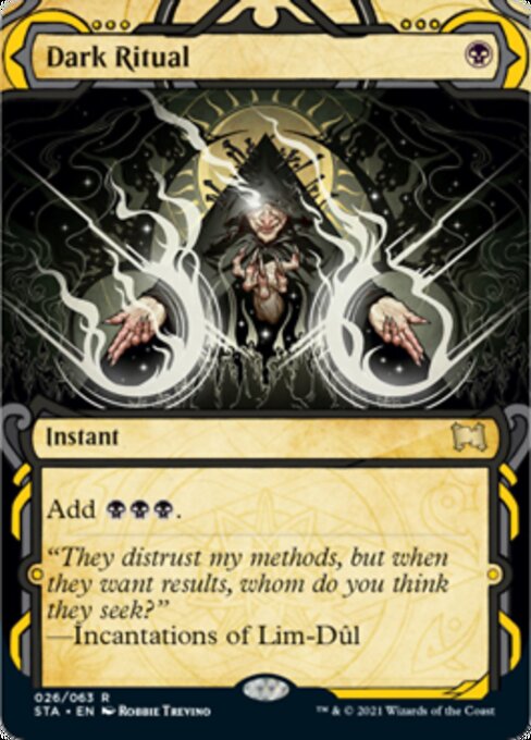 Dark Ritual (Foil Etched) (Strixhaven Mystical Archive) Near Mint