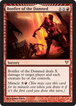 Bonfire of the Damned (Avacyn Restored) Near Mint Chinese