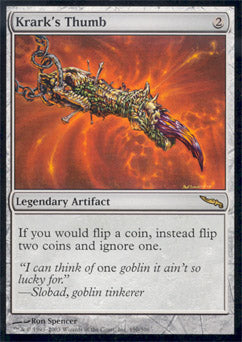 Krark's Thumb (Mirrodin) Light Play