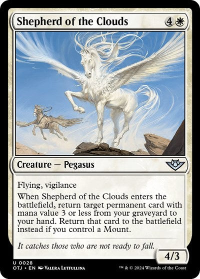 Shepherd of the Clouds (Outlaws of Thunder Junction) Near Mint