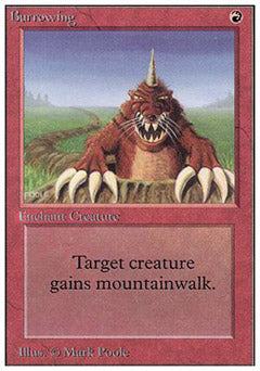 Burrowing (Unlimited) Near Mint