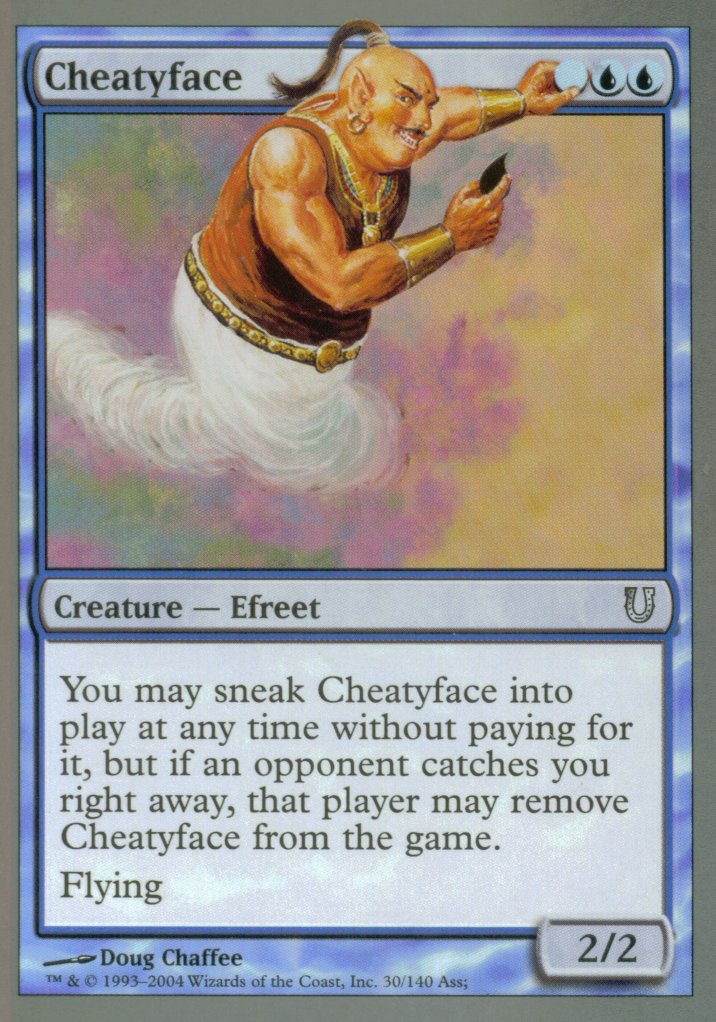 Cheatyface (Unhinged) Near Mint