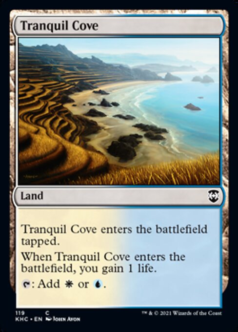 Tranquil Cove (Commander 2021 Kaldheim) Near Mint