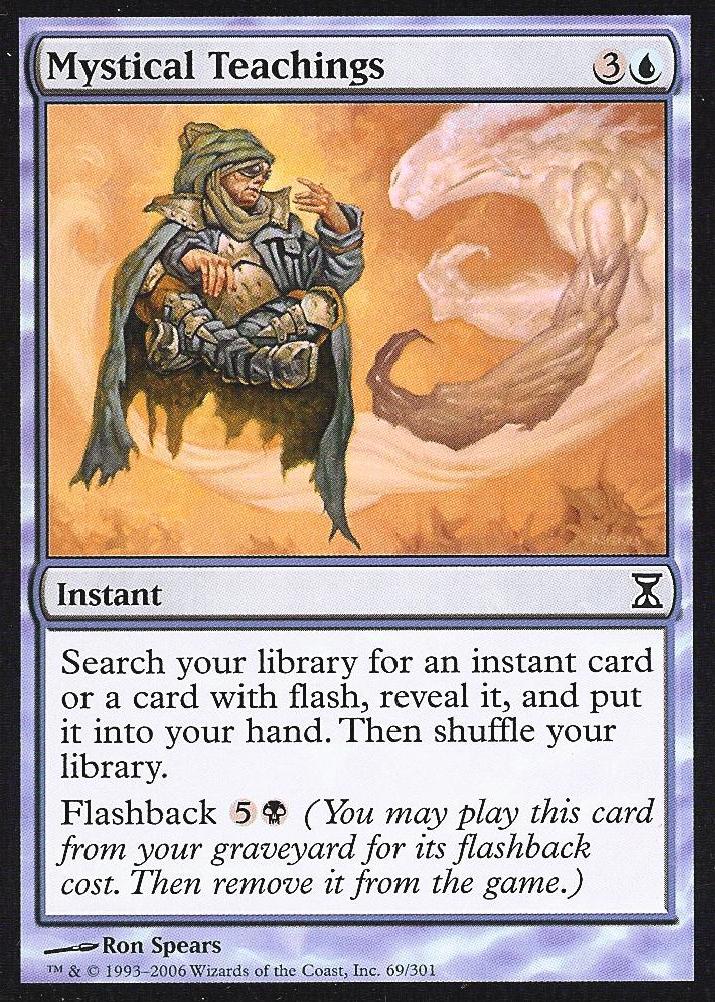 Mystical Teachings (Time Spiral) Light Play Foil