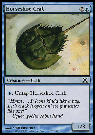 Horseshoe Crab (10th Edition) Near Mint Japanese