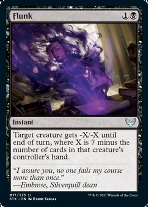 Flunk (Strixhaven) Near Mint Foil