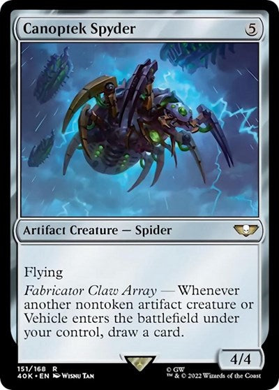 Canoptek Spyder (Surge Foil) (Universes Beyond: Warhammer 40K) Near Mint