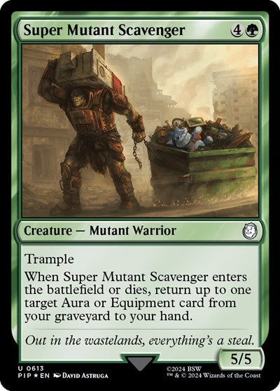 Super Mutant Scavenger (Surge Foil) (Universes Beyond: Fallout) Near Mint