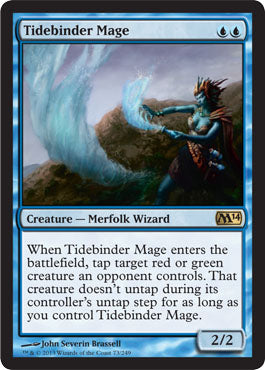 Tidebinder Mage (Magic 2014 Core Set) Near Mint Foil