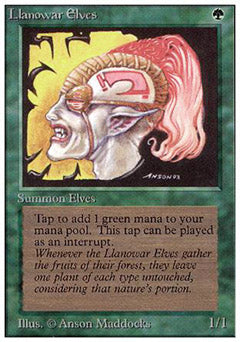Llanowar Elves (Unlimited) Near Mint