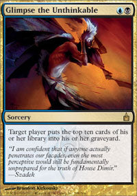 Glimpse the Unthinkable (Ravnica) Near Mint Foil Italian