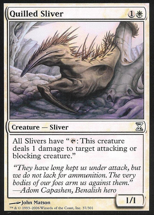 Quilled Sliver (Time Spiral) Near Mint Japanese