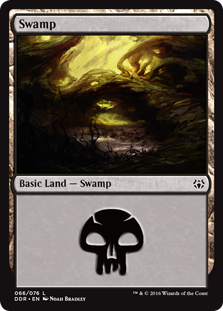 Swamp (66) (Duel Decks: Nissa vs Ob Nixilis) Near Mint