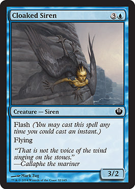 Cloaked Siren (Journey into Nyx) Near Mint Foil