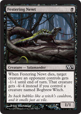 Festering Newt (Magic 2014 Core Set) Near Mint Foil