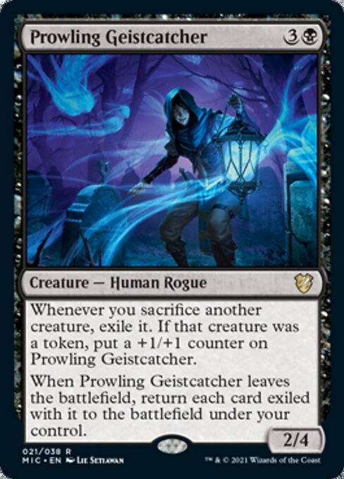 Prowling Geistcatcher (Commander 2021 Midnight Hunt) Near Mint