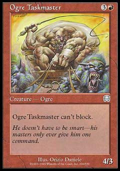 Ogre Taskmaster (Mercadian Masques) Near Mint