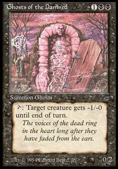 Ghosts of the Damned (Legends) Near Mint Italian