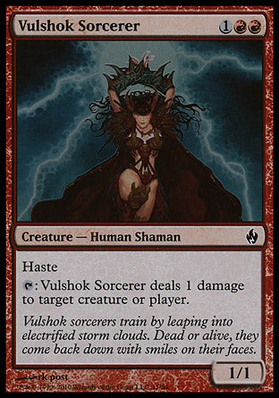Vulshok Sorcerer (Premium Deck Series: Fire and Lightning) Near Mint Foil