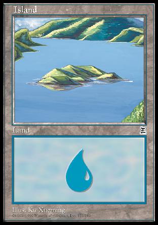 Island (171) (Portal Three Kingdoms) Near Mint