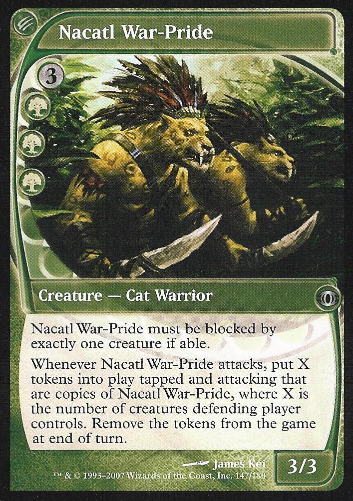 Nacatl War-Pride (Futuresight) Near Mint Chinese