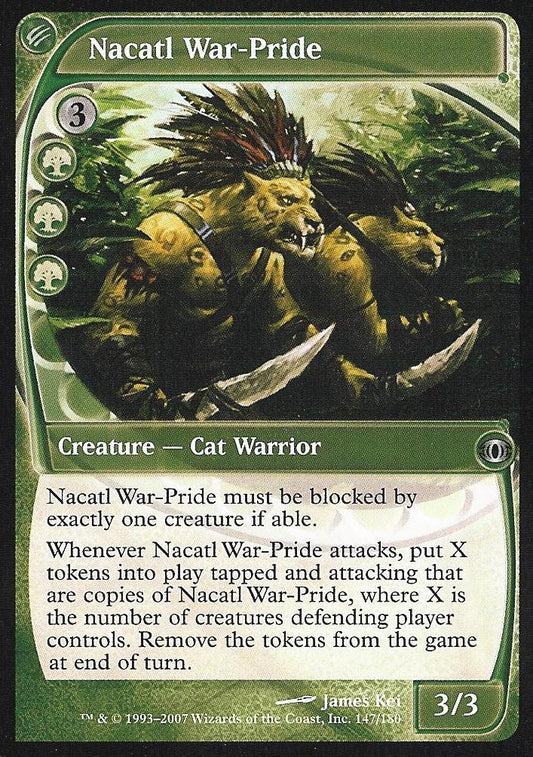 Nacatl War-Pride (Futuresight) Near Mint Chinese