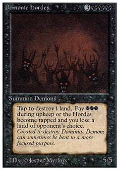Demonic Hordes (Unlimited) Near Mint