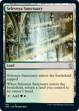 Selesnya Sanctuary (Commander 2020 Zendikar Rising) Near Mint