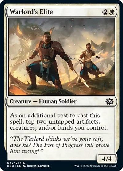 Warlord's Elite (The Brothers' War) Near Mint