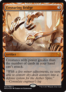Ensnaring Bridge (Kaladesh Inventions) Near Mint Foil