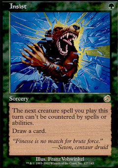 Insist (Torment) Near Mint