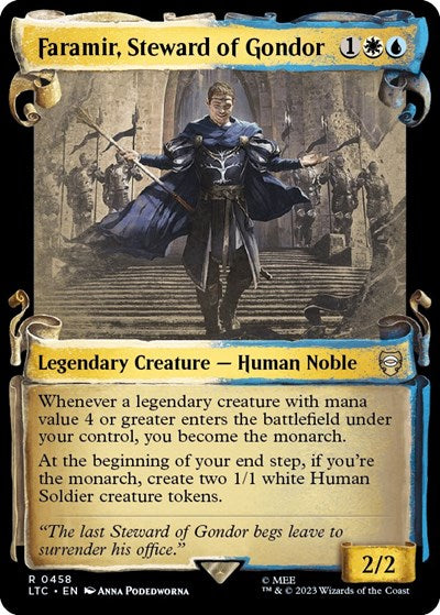 Faramir, Steward of Gondor (Showcase Scrolls) (Commander: The Lord of the Rings: Tales of Middle-earth) Near Mint