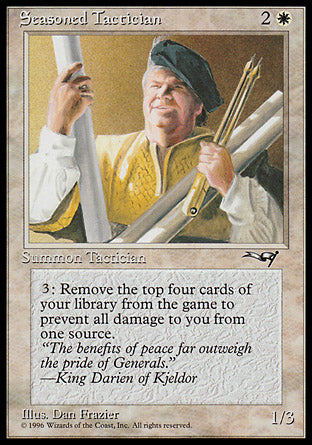 Seasoned Tactician (Alliances) Near Mint