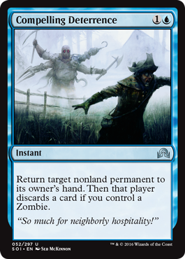 Compelling Deterrence (Shadows Over Innistrad) Near Mint