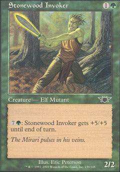 Stonewood Invoker (Legions) Near Mint Foil
