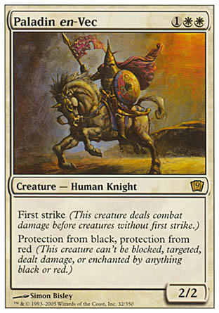 Paladin en-Vec (9th Edition) Near Mint Foil