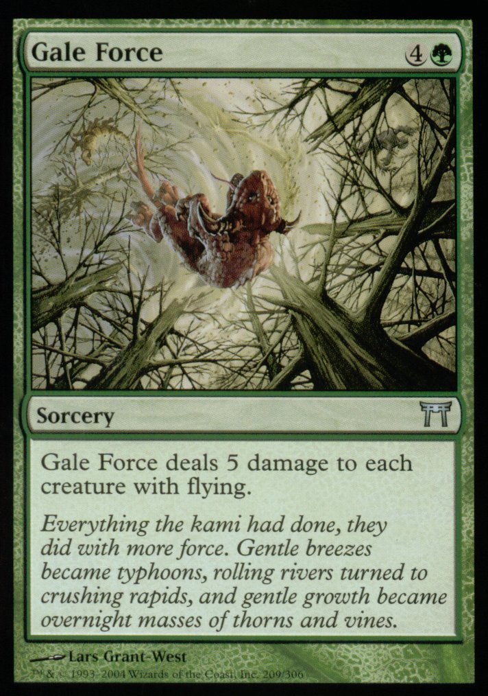 Gale Force (Champions of Kamigawa) Near Mint Foil