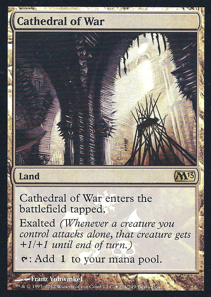 Cathedral of War (BIBB Promo) (Promotional Cards) Near Mint Foil