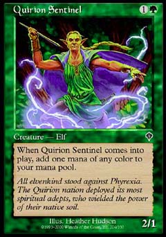 Quirion Sentinel (Invasion) Near Mint Foil