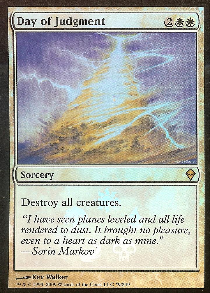 Day of Judgment (Zendikar Box Foil) (Promotional Cards) Near Mint Foil