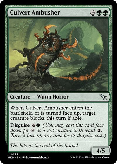 Culvert Ambusher (Murders at Karlov Manor) Near Mint