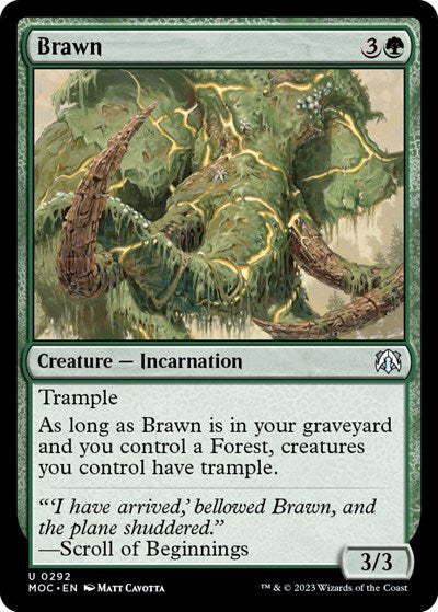 Brawn (Commander: March of the Machine) Near Mint