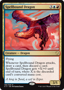 Spellbound Dragon (Commander 2017) Near Mint