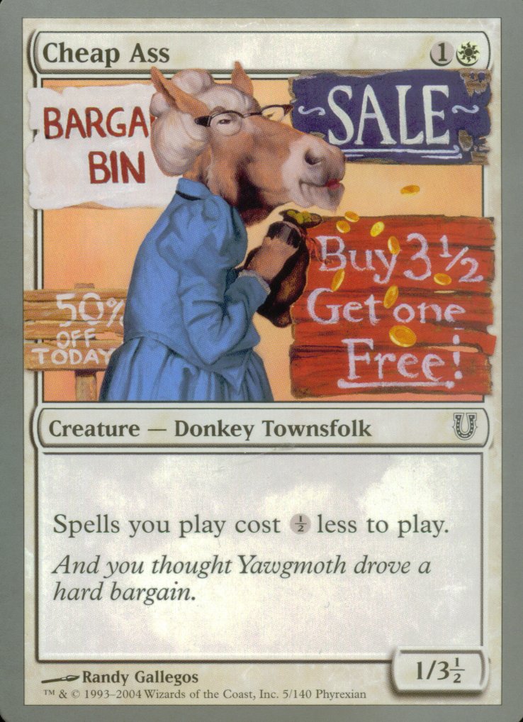 Cheap Ass (Unhinged) Near Mint